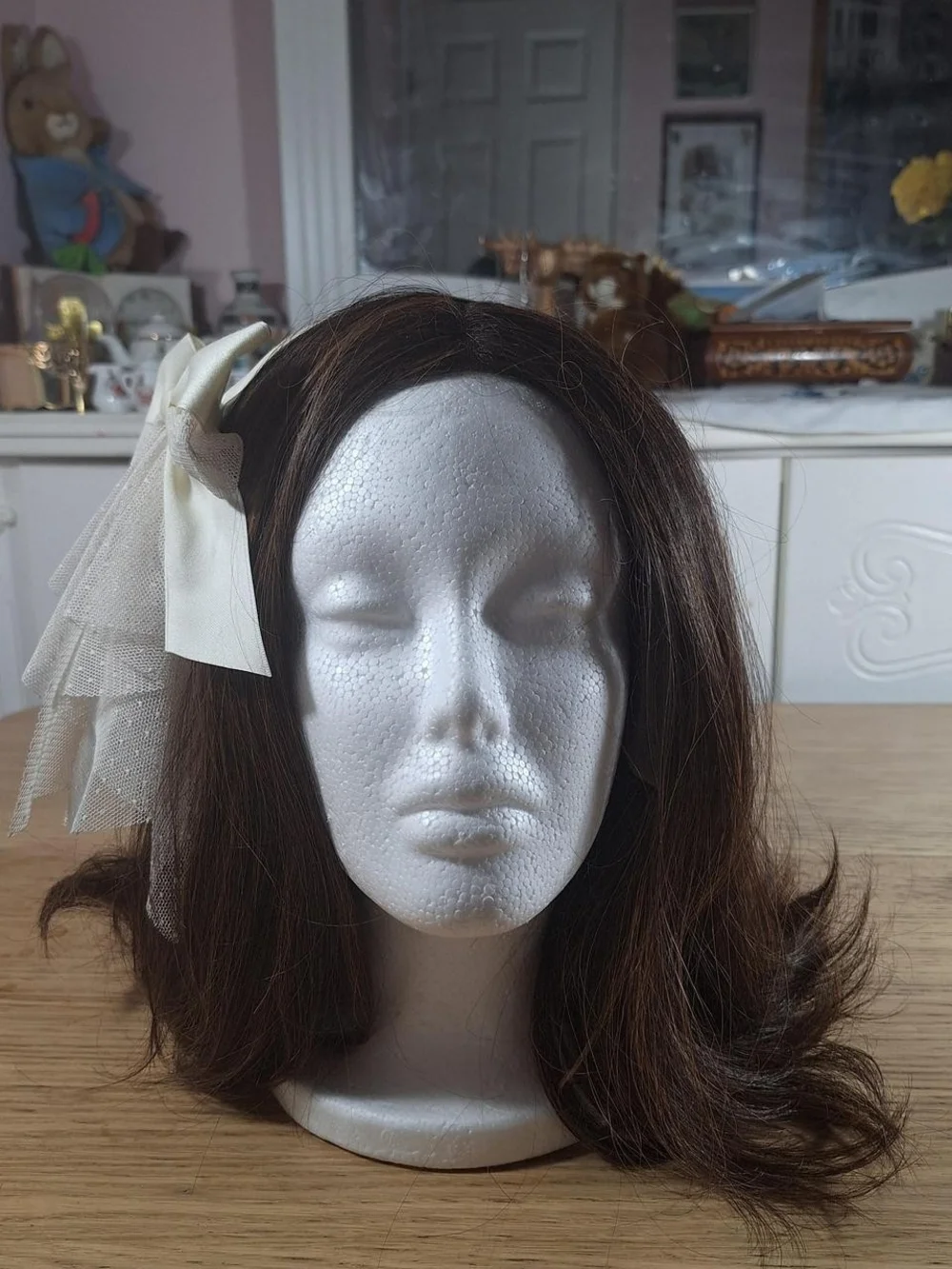 Innocent World Ivory Lace Bow Hairband | Classic Lolita 🎀